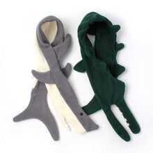 Load image into Gallery viewer, Children&#39;s Scarf | Crocodile Or Shark
