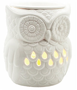 White Owl Ceramic Electric Wax Melt Burner
