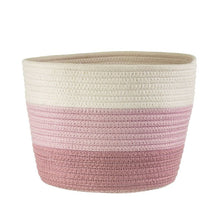 Load image into Gallery viewer, Pink Rope Basket
