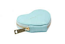 Load image into Gallery viewer, Sky Blue Heart Coin Purse
