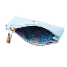 Load image into Gallery viewer, Sky Blue Owl Purse | British Birds
