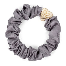 Load image into Gallery viewer, Silk Scrunchie | Grey | Bangle Bands
