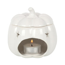Load image into Gallery viewer, White Pumpkin Oil Burner
