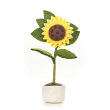 Load image into Gallery viewer, Handmade Felt Sunflower
