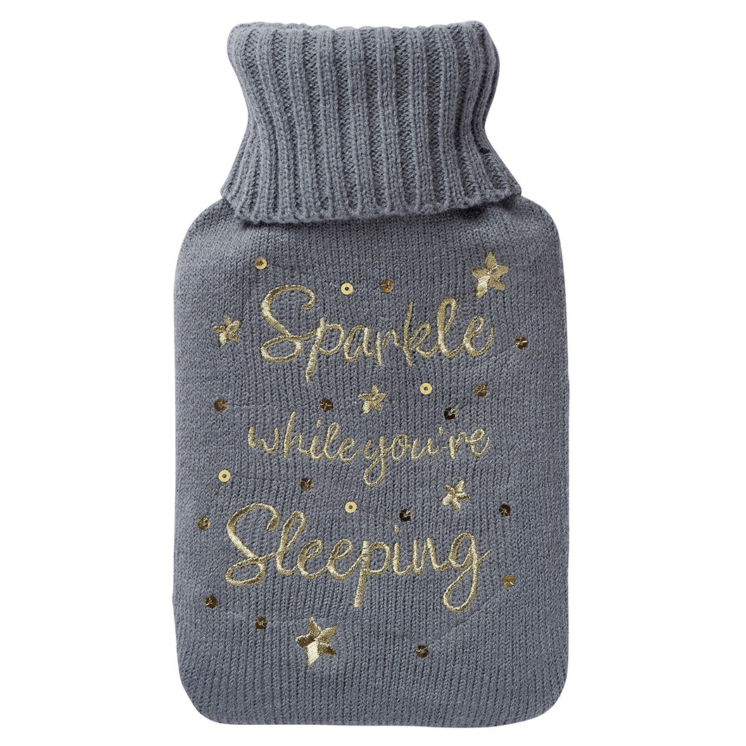 Hot Water Bottle | Sparkle While You're Sleeping