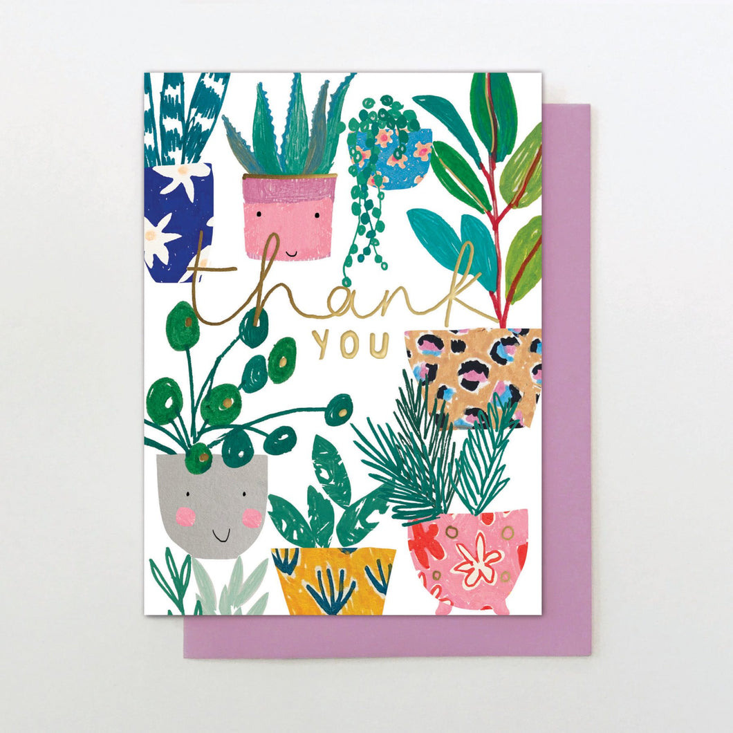 Botanical Thank You Card