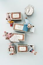Load image into Gallery viewer, Baby Mouse | Sleepy Wakey Girl In Matchbox
