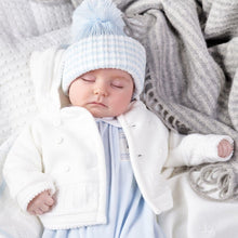 Load image into Gallery viewer, White Knitted Baby Jacket | Newborn
