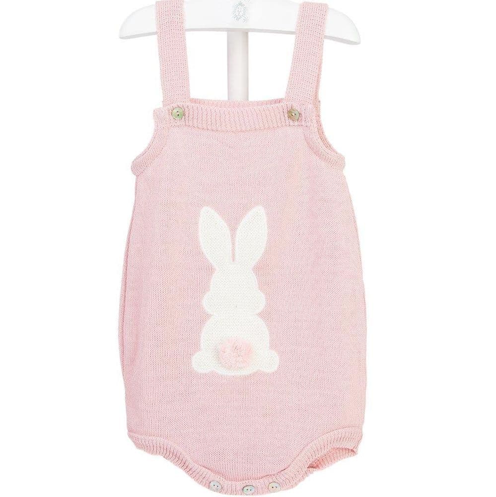 Bobtail Bunny Romper | Newborn | Pink & Blue