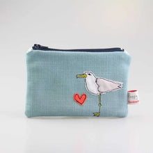 Load image into Gallery viewer, Seagull Embroidered Purse
