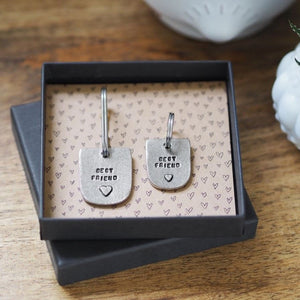 Best Friend Keychain & Collar Charm Set