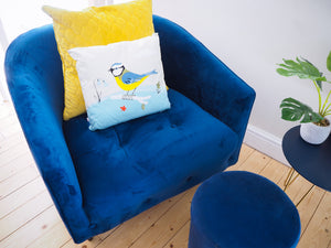 Blue Tit Cushion
