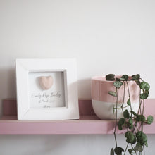 Load image into Gallery viewer, New Baby Personalised Heart Frame
