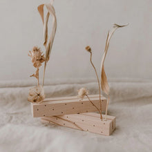 Load image into Gallery viewer, Mini Wooden Photo &amp; Flower Stands | Set Of 2
