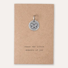Load image into Gallery viewer, &#39;Little Moments of Joy&#39; Butterfly Charm

