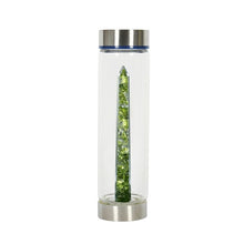 Load image into Gallery viewer, Crystal Glass Water Bottle
