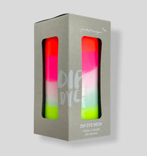 Load image into Gallery viewer, Dip Dye Neon Pillar Candle | Lollipop Lighthouse
