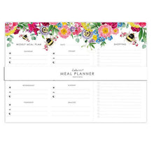 Load image into Gallery viewer, Meal Planner With Tear Off Shopping List | Bee Design
