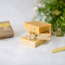 Load image into Gallery viewer, Lemongrass &amp; Chamomile Goats Milk Soap
