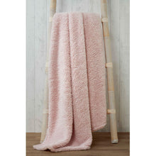 Load image into Gallery viewer, Soft &amp; Cosy Blush Pink Throw
