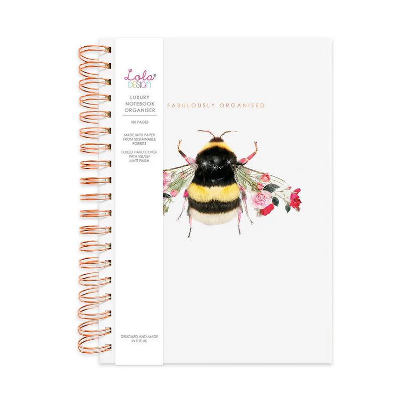 Wiro Bound Luxury Organiser | Bee Design