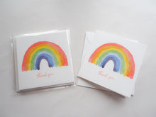 Load image into Gallery viewer, Rainbow Thank You Cards | Set Of 3
