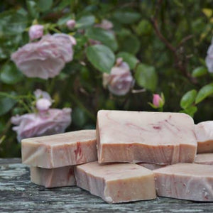 Rose & Geranium Goats Milk Soap
